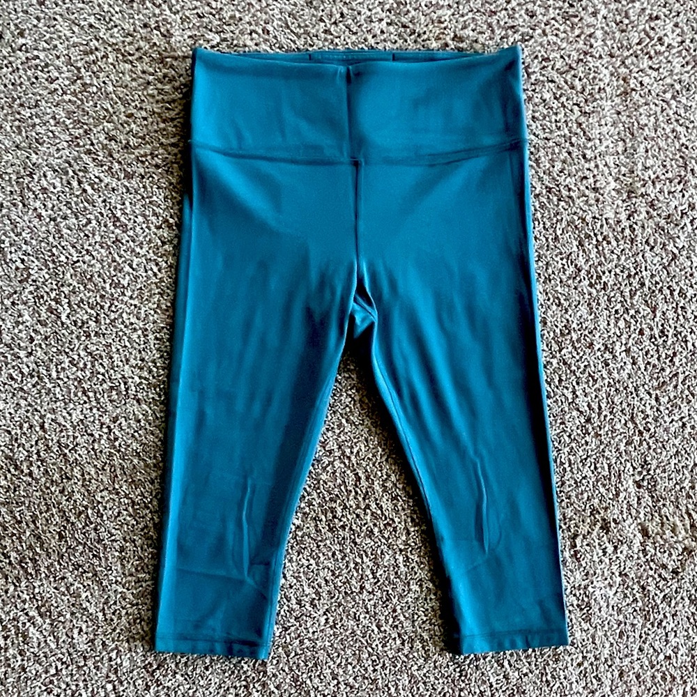 Athleta Leggings - Elation Crop - Light Blue - Size MEDIUM